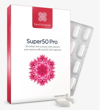 Healthspan Super 50 Pro bottle