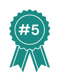 Ranked number 5
