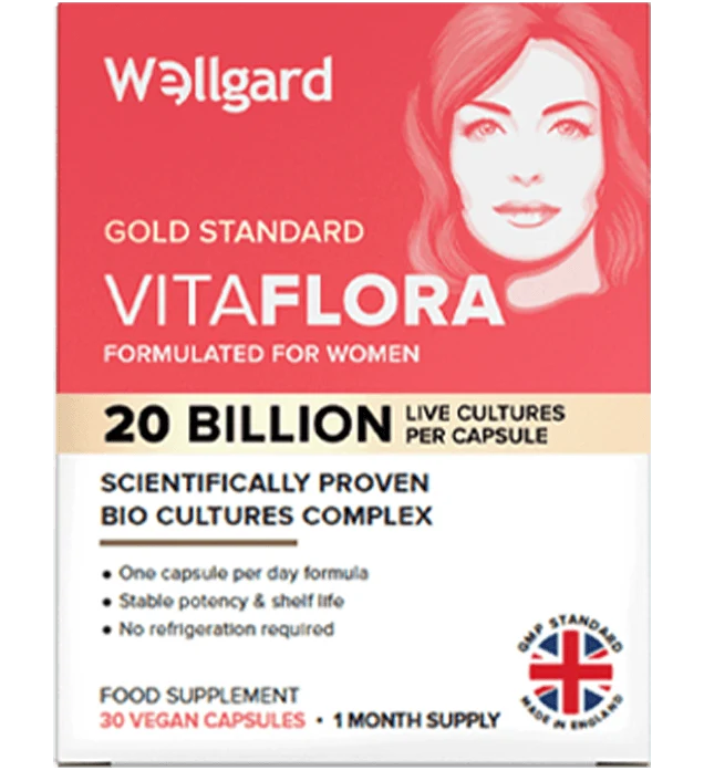 Wellgard Vitaflora bottle